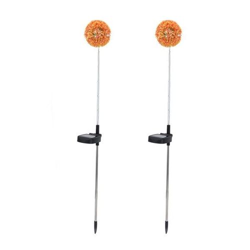 Lampes Solaires Pour Pelouse En Forme De Pissenlit ¿ Lampes Solaires Décoratives Pour Votre Jardin