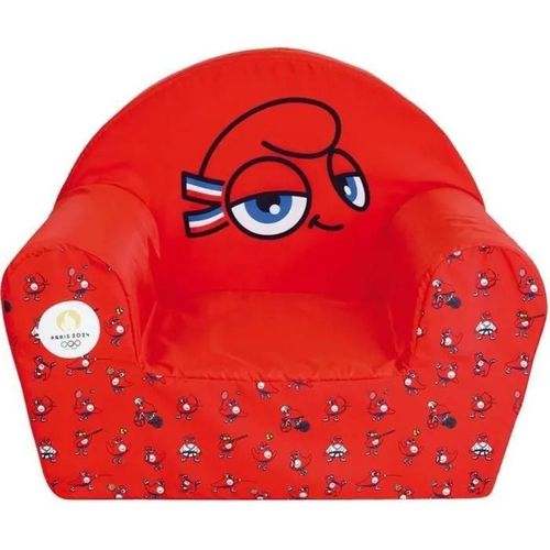 Mobilier De Jardin - Fun House - Fauteuil Club Jeux Olympiques Paris 2024 H.42 X L.52 X P.33 Cm - Origine France Garantie