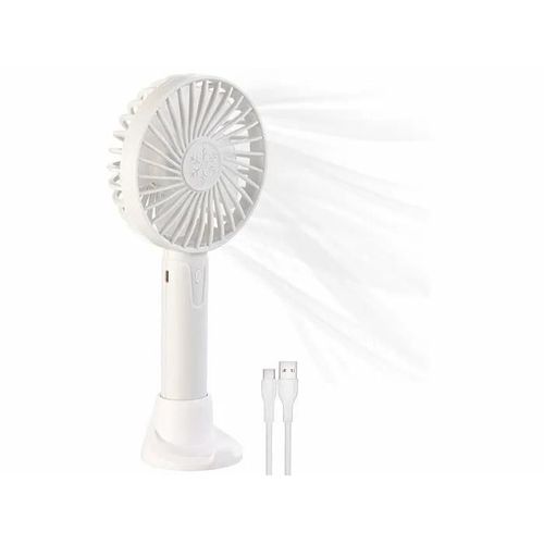 Ventilateur portatif rechargeable avec support smartphone VT-95