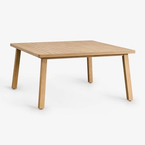 Table De Jardin Carrée 150x150 Cm En Bois D'acacia Dubai Brun Acacia
