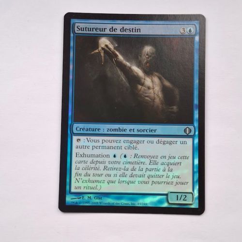Carte Brillante Foil Premium Sutureur De Destin - Magic Mtg - Alara 43 - Unco