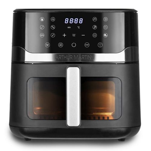 Arthur Martin - Friteuse sans huile 10l 1800w noir ampaf1800