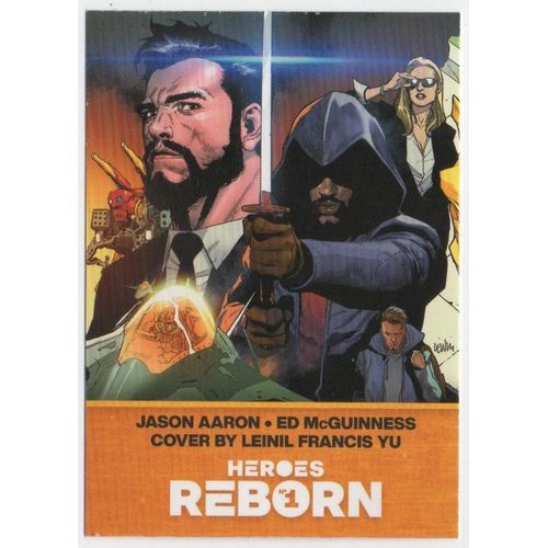 Carte Promo Marvel Heroes Reborn (Jason Aaron - Ed Mcguinness) Marvel Comics 2021