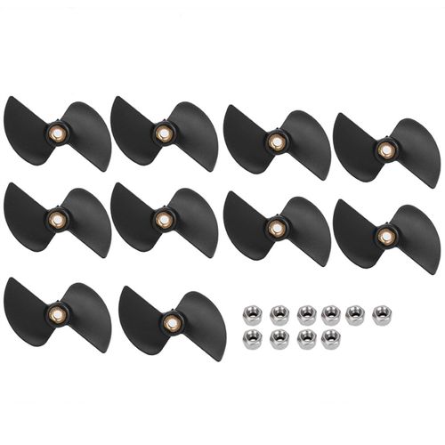 Lot De 10 Hélices De Queue De Bateau Télécommandées Sans Balais - Ensemble D'hélices De Queue De Bateau Télécommandées