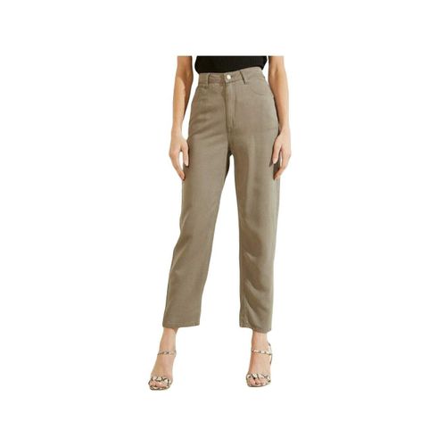 Pantalon Guess Classic Color Femme Kaki