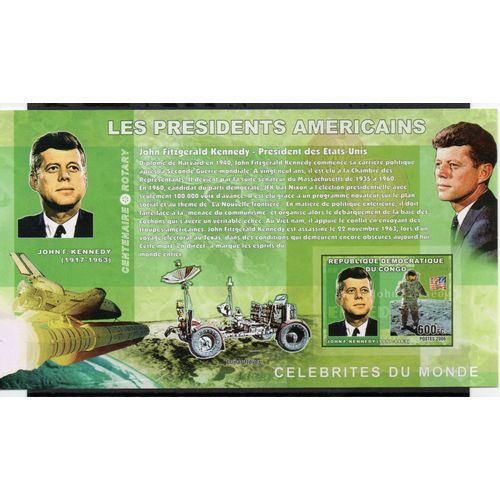 Congo-Kennedy Timbre John Kennedy