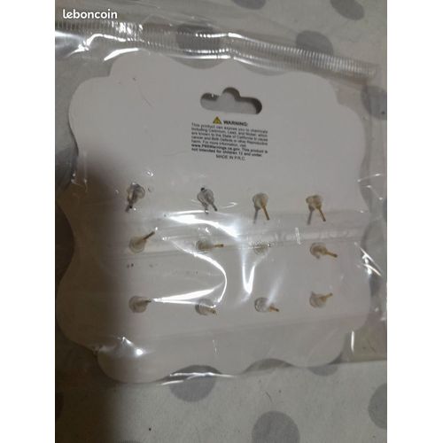 Boucles D'oreilles Doré