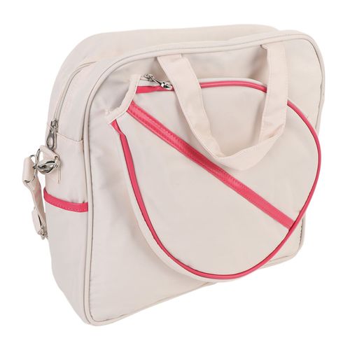 Sac À Bandoulière De Badminton De Grande Capacité - Tissu Oxford, Compartiments Secs Et Humides