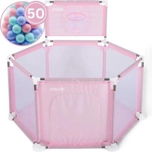 Twinky Parc Bébé Pliable - Parc De Jeux Avec 50 Balles De L'océan ...