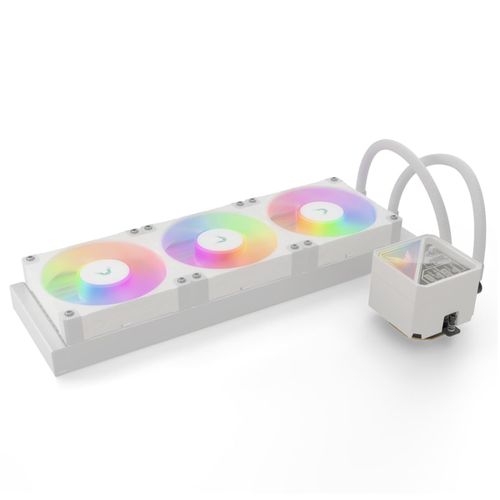 Valkyrie kit watercooling aio v lite rgb - 360mm (blanc) VK-AIOVL360W