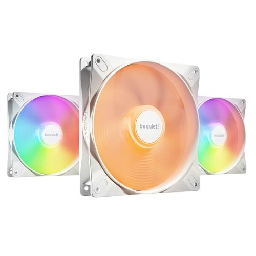 Ventilateurs - BE QUIET - Light Wings LX - 140 mm - Pack de 3 - LED ARGB Blanc