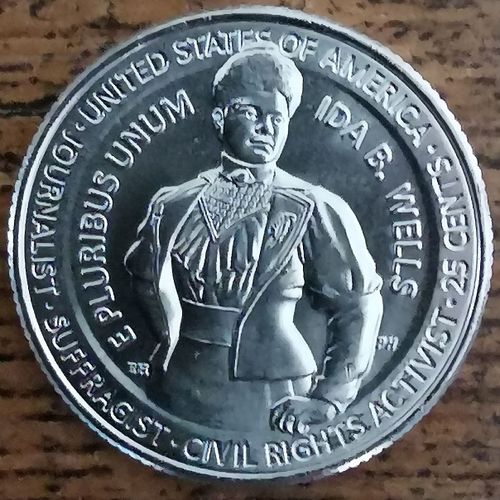 Quarter Dollar Usa Ida B. Wells - 2025 D - Liberty - American Woman
