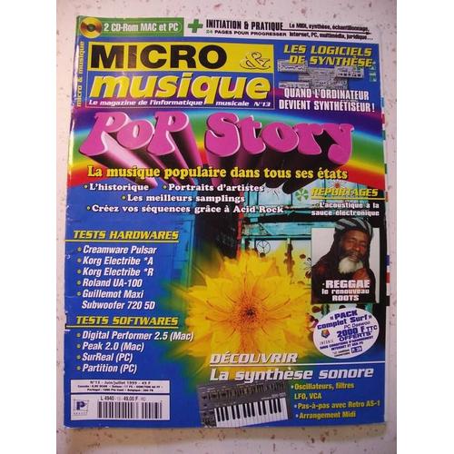 Micro Et Musique  N° 13 : Micro Et Musicque Pop Story