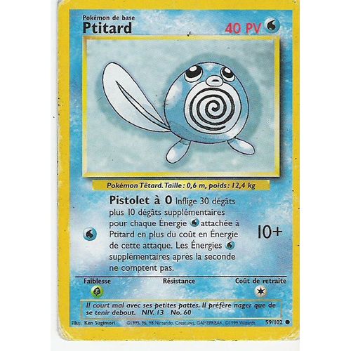 Ptitard  Vf  59/102