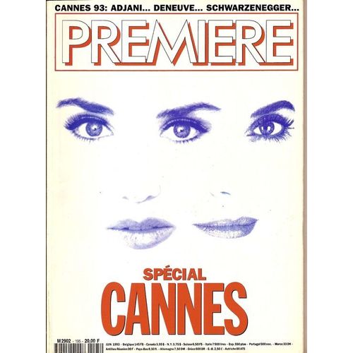 Premiere  N° 195 : Isabelle Adjani, Catherine Deneuve, Clémentine Celarié, Arnold Schwarzenegger, Abel Ferrera, Miguel Bosé, Steven Soderbergh, Robert Duvall, Christian Fechner