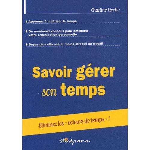 Savoir Gerer Son Temps