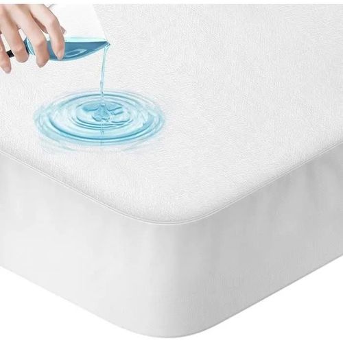 Protège Matelas - Alèse - 140 X 190 Cm - Imperméable Et Anti-Acariens