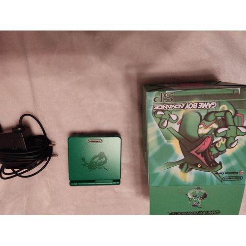 Réplique De La Célèbre Console Nintendo Game Boy Advance Sp, Édition Spéciale Rayquaza.