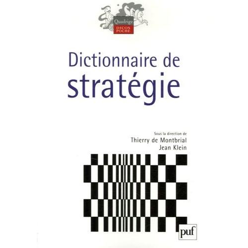 Dictionnaire De Stratégie