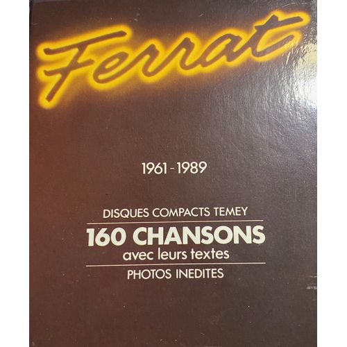 1961 - 1989 / Coffret 9 Cds