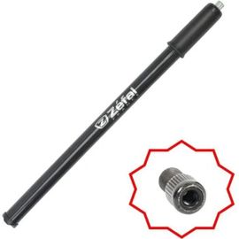 Pompe À Main Vélo - Zéfal - Traditionnelle 800 - Noir - 380mm Comprimée - 410mm Non Comprimée