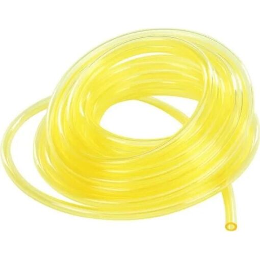 1M DURITE SILICONE JAUNE 2.5MM X 5MM TONDEUSE DEBROUSSAILLEUSE TRON...