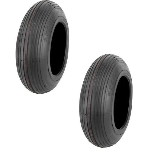 2x PNEU 3.50 - 8 CHARIOT BROUETTE TRACTEUR TONDEUSE DIABLE 350x8 pneus