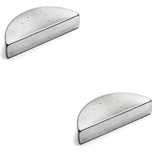 Clavette demi lune - CASTELGARDEN - 2 pièces - 4x6.1x15.3mm - Support de lame tondeuse
