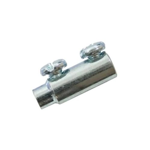 SERRE CABLE DIAMETRE 9MM LONGEUR 26MM PERCAGE 3.5MM DOUBLE VIS UNIVERSEL TONDEUSE TRACTEUR MOTOCULTEUR EMBRAYAGE MOTO MOBYLETTE