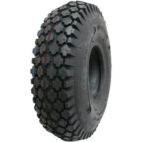 Pneu pour chariot et brouette - CYCLINGCOLORS - 4.10/3.50-4 4PR - Charge max 160 Kg - Noir