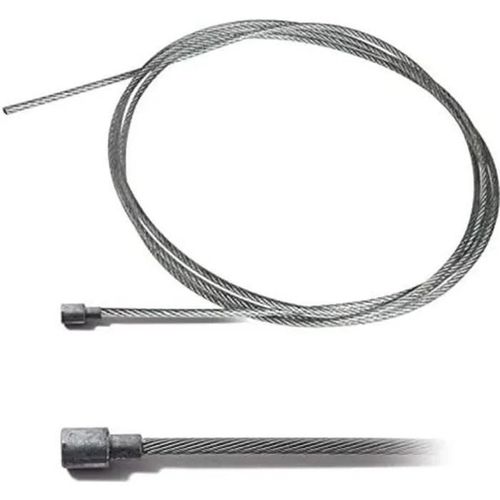 CABLE SOUPLE ACIER 2MM x 2.5M TETE POIRE 6x6MM MOTOCULTEUR TRACTEUR TONDEUSE MOTOCULTURE ACCELERATEUR FREIN TRACTION EMBRAYAGE