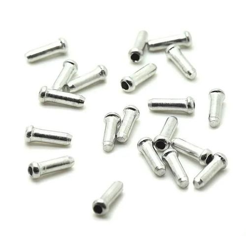 Lot De 20 Embouts De Câble De Frein Et Dérailleur Pour Vélo - Maxxus - Aluminium - 12mm - 4mm - 2mm