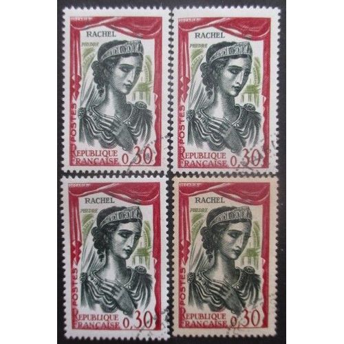 France N°1303 X 4 Oblitéré