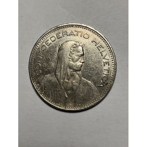 Vend Pièce 5 Francs Suisse An 2000