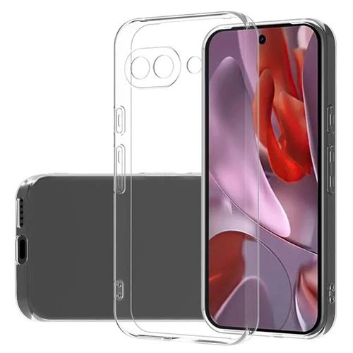 Coque Pour Google Pixel 9a 5g - Housse Etui Silicone Gel Fine + Film Ecran - Transparent Tpu