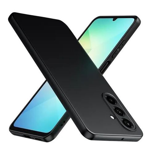 Coque Pour Samsung Galaxy A26 5g - Housse Etui Silicone Gel Fine + Film Ecran - Noir