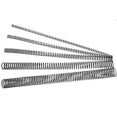 Reliure - Baguette Plastique - Transparent - Couverture Dhp Spirales A Reliure 100 Unites Noir A4 Metal 16 Mm