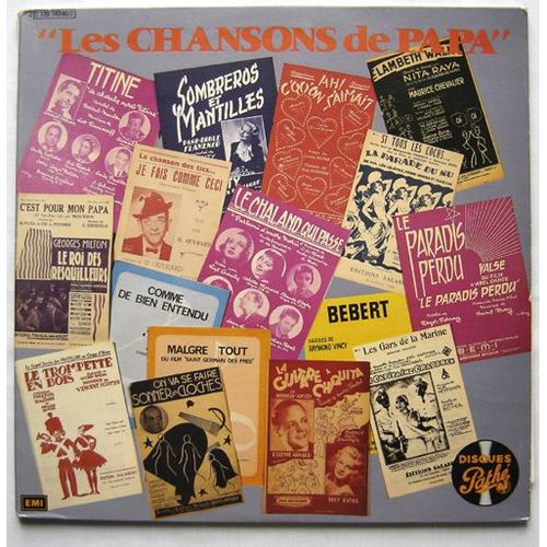 Sur La Commode / Comme Tout Le Monde / Comme De Bien Entendu / Je Suis Swing, Etc. (Double Lp "Les Chansons De Papa" 28 Titres)