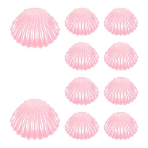 Coquille En Plastique Boîtes À Bonbons Biscuit Friandises Titulaire Maquillage Bijoux Boîtes De Rangement Shower De Bébé Mariage Anniversaire Party Favor, B