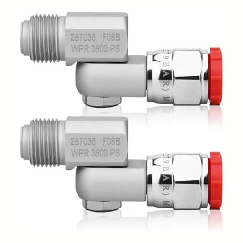 Pistolet à peinture airlessJoint pivotant compatible avec 235486 rotation 300 de 7/8 pouce et offrant une flexibilité dans la peinture