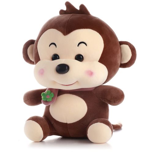 Jouet En Peluche Singe De 35 Cm - Grande Poupée En Peluche Douce Et Moelleuse - Cadeau Pour Tous Les Âges Et Toutes Les Occasions