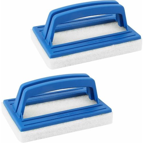 2pcs Brosse Éponge Ligne d'eau, Brosse De Nettoyage De Piscine Brosse De Piscine en Plastique Brosse Ligne d?Eau Piscine pour Nettoyer Piscine Spa Baignoires Murs