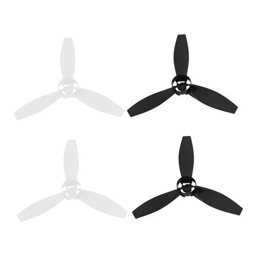 4 Hélices Props Pièces De Rechange Pales Pour Parrot Bebop 2 Drone Noir Blanc-Générique