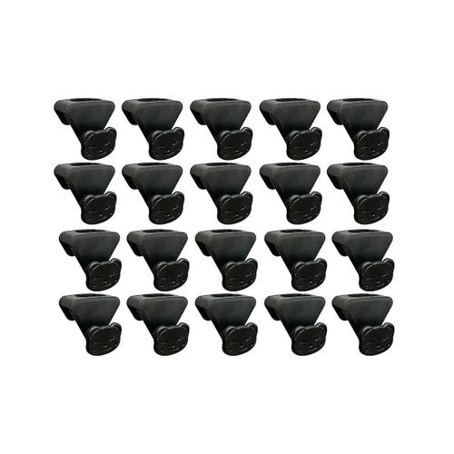 20 Pcs Triangles De L¿espace Cintres Crochets, Cintres Connecteur Crochets, Triangles De L¿espace pour Cintres, B