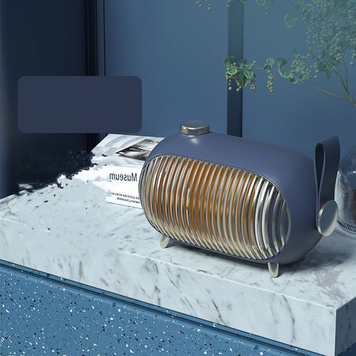 1000WChauffage d'appoint - Mini chauffage portable pour la maison et petit bureau | Petit chauffage soufflant céramique pour la maison | radiateur soufflant salle de bain?3 modes?bleu?