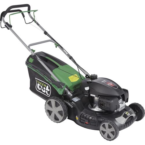 Tondeuse à gazon thermique tractée 145 CC moteur HONDA GCV145 GREENCUT - 6 positions - Pour surface de 1400 m²