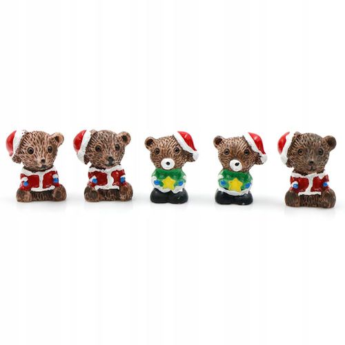 Figurines De Noël Bonhomme De Neige Pere Noël