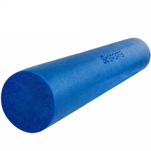 Scsports® Rouleau De Fitness - Mousse, 90x15cm, Bleu - Rouleau De Massage Musculaire, Roller Yoga, Pilates, Physiothérapie
