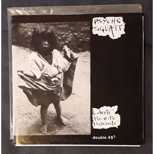 Psycho Squatt - Liberté Précarité Fraternité (Vinyl, 2x 7") Punk