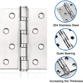 Lot De 12 Charnières De Porte Pliantes En Acier Inoxydable